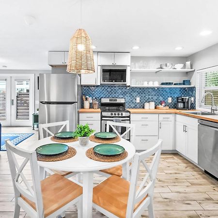 Coral Cottage, Stylish Studio Suite On Canal, Walkable To Beach, Private Parking St. Augustine Exteriör bild