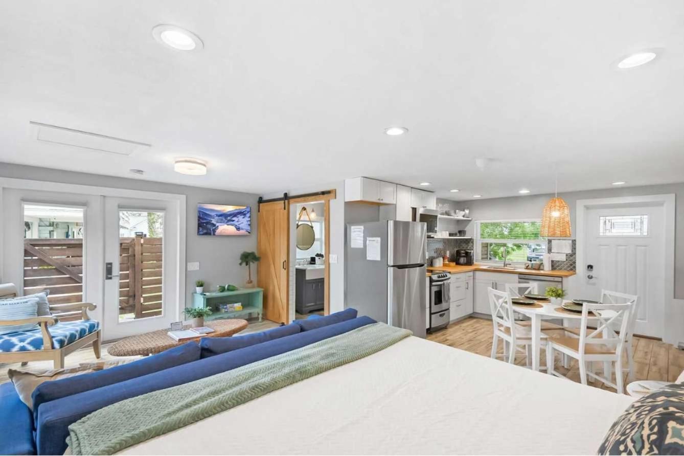 Coral Cottage, Stylish Studio Suite On Canal, Walkable To Beach, Private Parking St. Augustine Exteriör bild