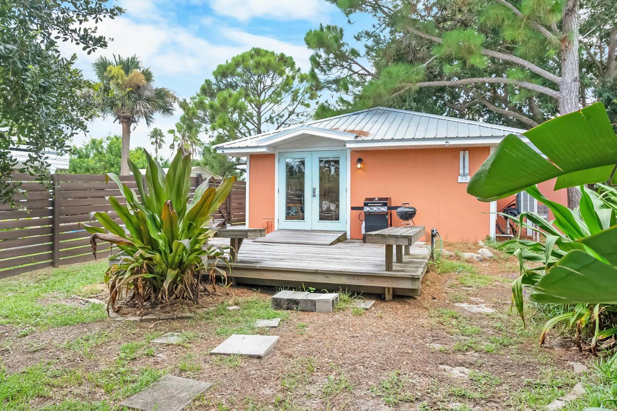 Coral Cottage, Stylish Studio Suite On Canal, Walkable To Beach, Private Parking St. Augustine Exteriör bild