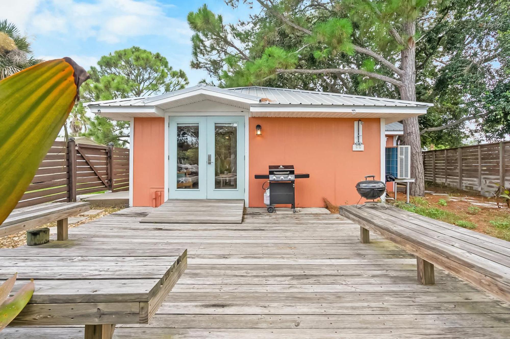 Coral Cottage, Stylish Studio Suite On Canal, Walkable To Beach, Private Parking St. Augustine Exteriör bild
