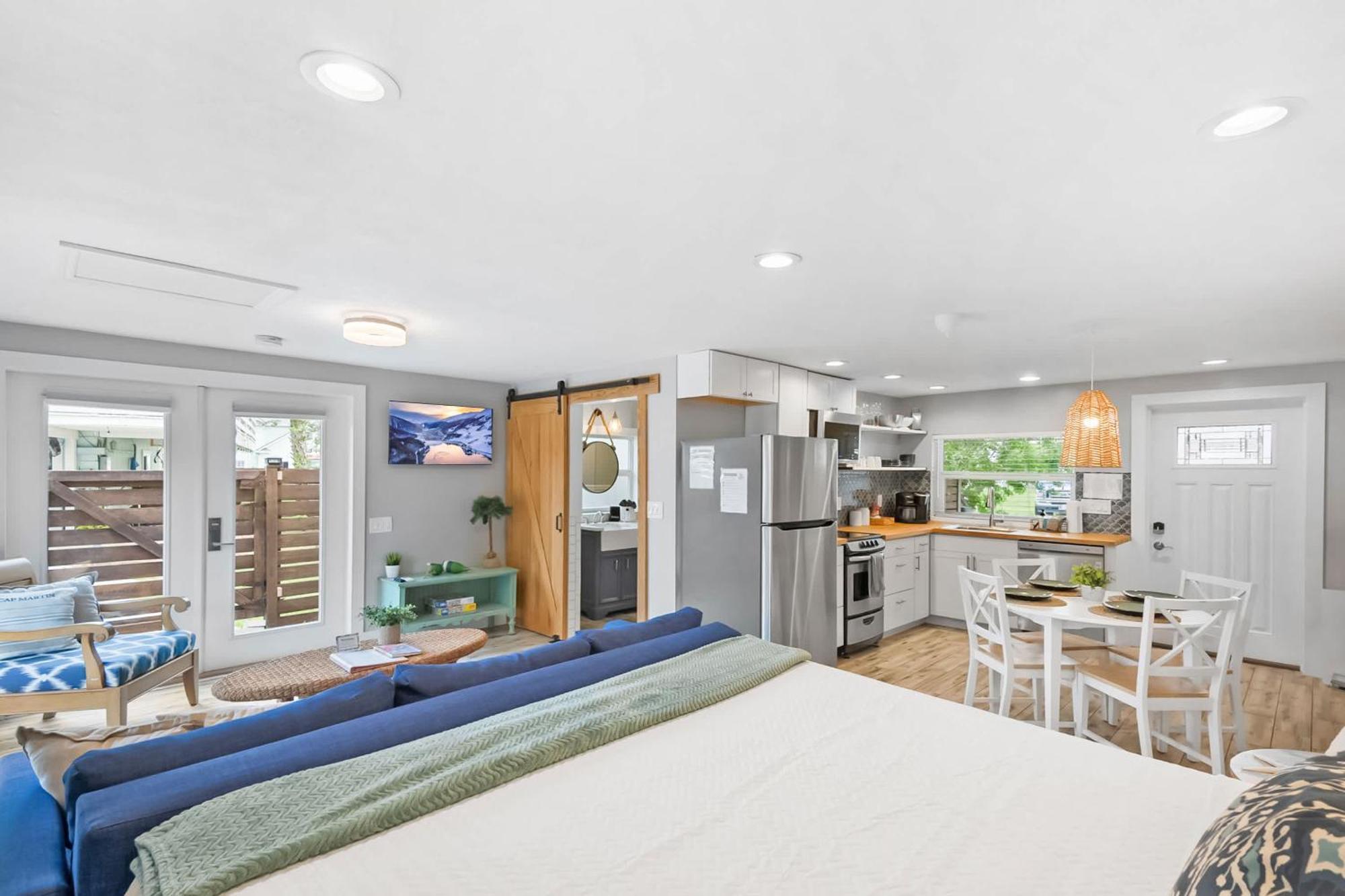 Coral Cottage, Stylish Studio Suite On Canal, Walkable To Beach, Private Parking St. Augustine Exteriör bild